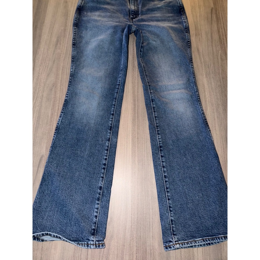 Wrangler Westward High Rise Bootcut Jeans Blue Denim 29 10WIHRBFN Y5 - Picture 12 of 12
